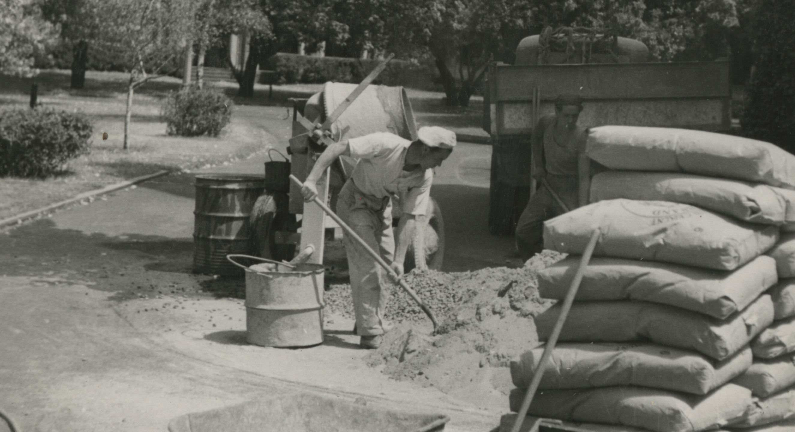 Renovations of the Dining Hall, 1954-55