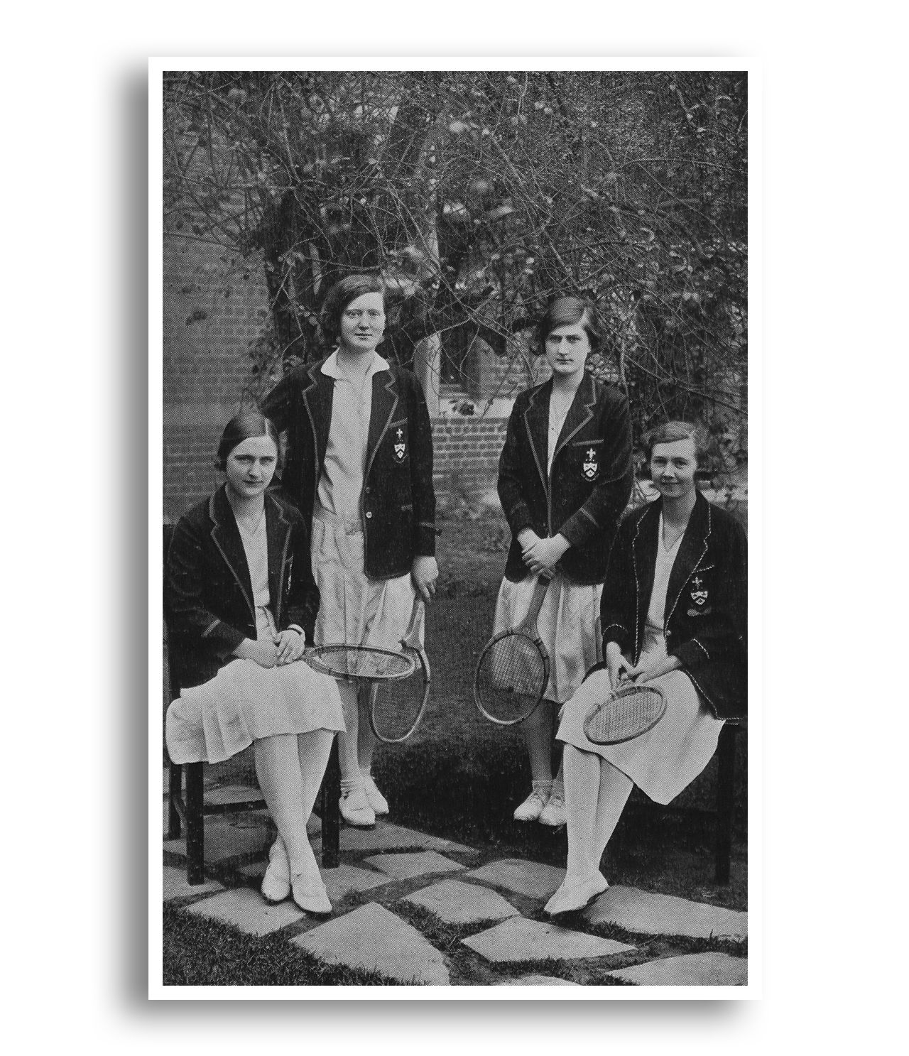 Janet Clarke Hall Tennis IV team, 1930