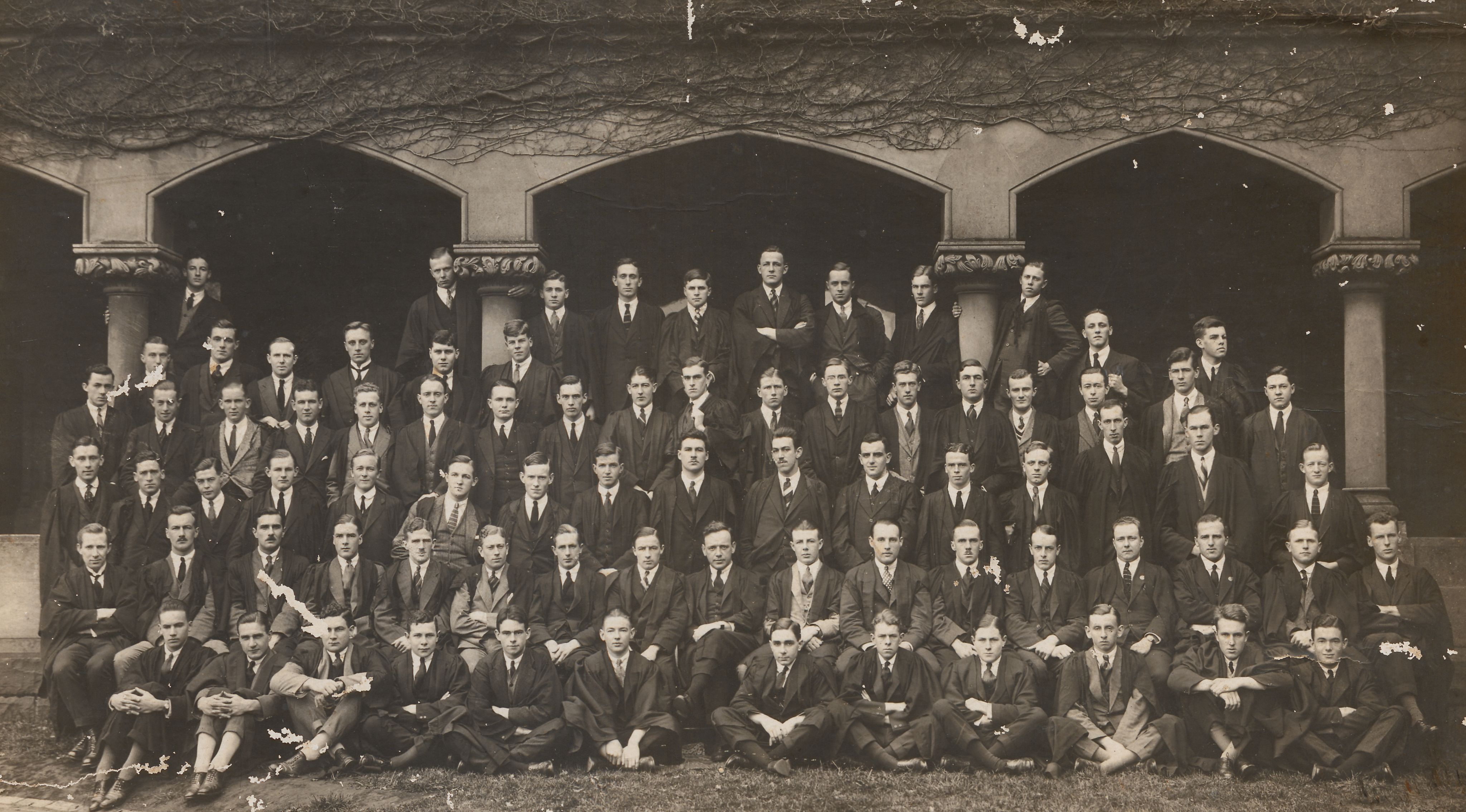 Students at Trinity College, 1923