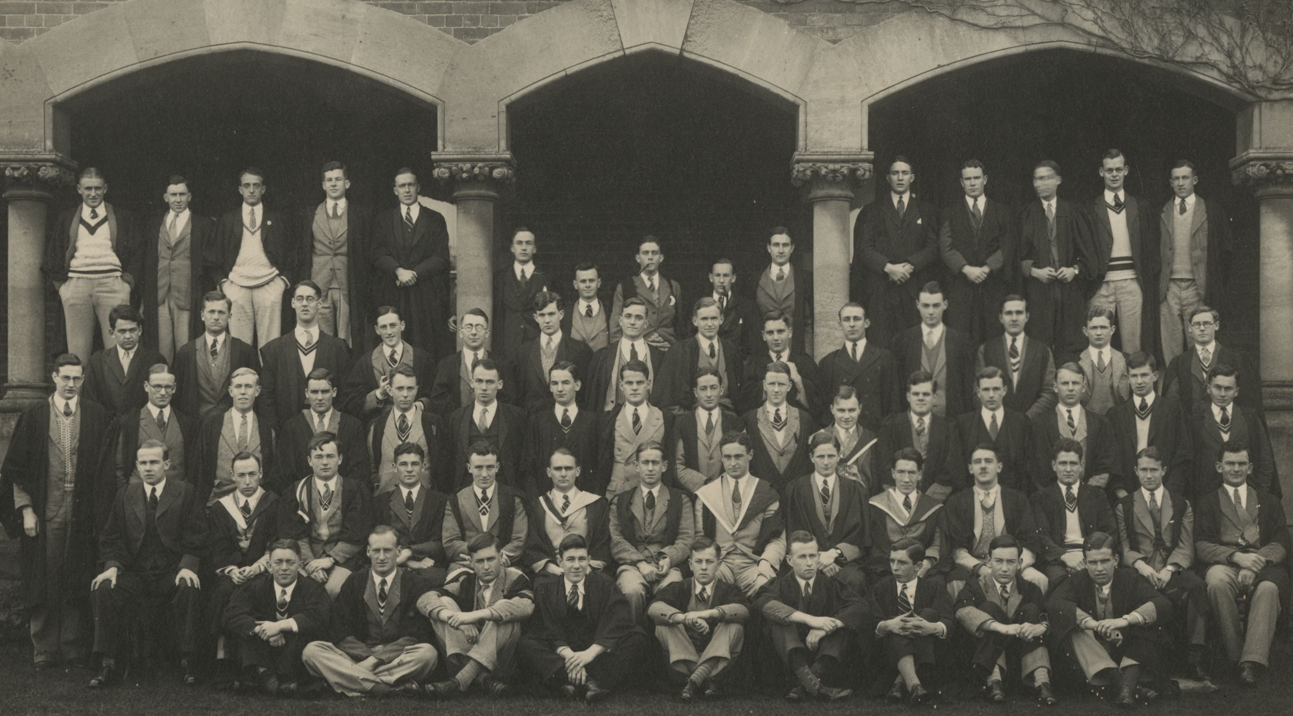 Students of Trinity College, 1933