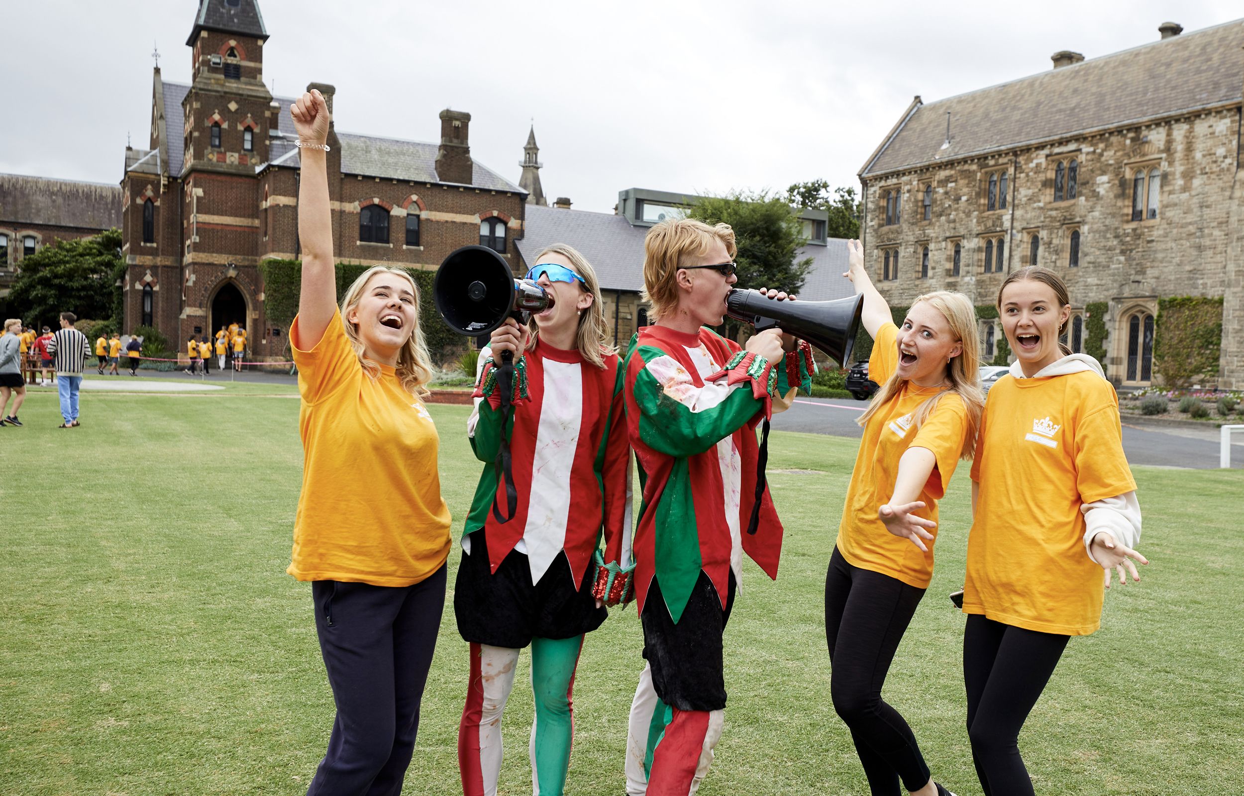 Trinity College Jesters on the Bulpadock, 201