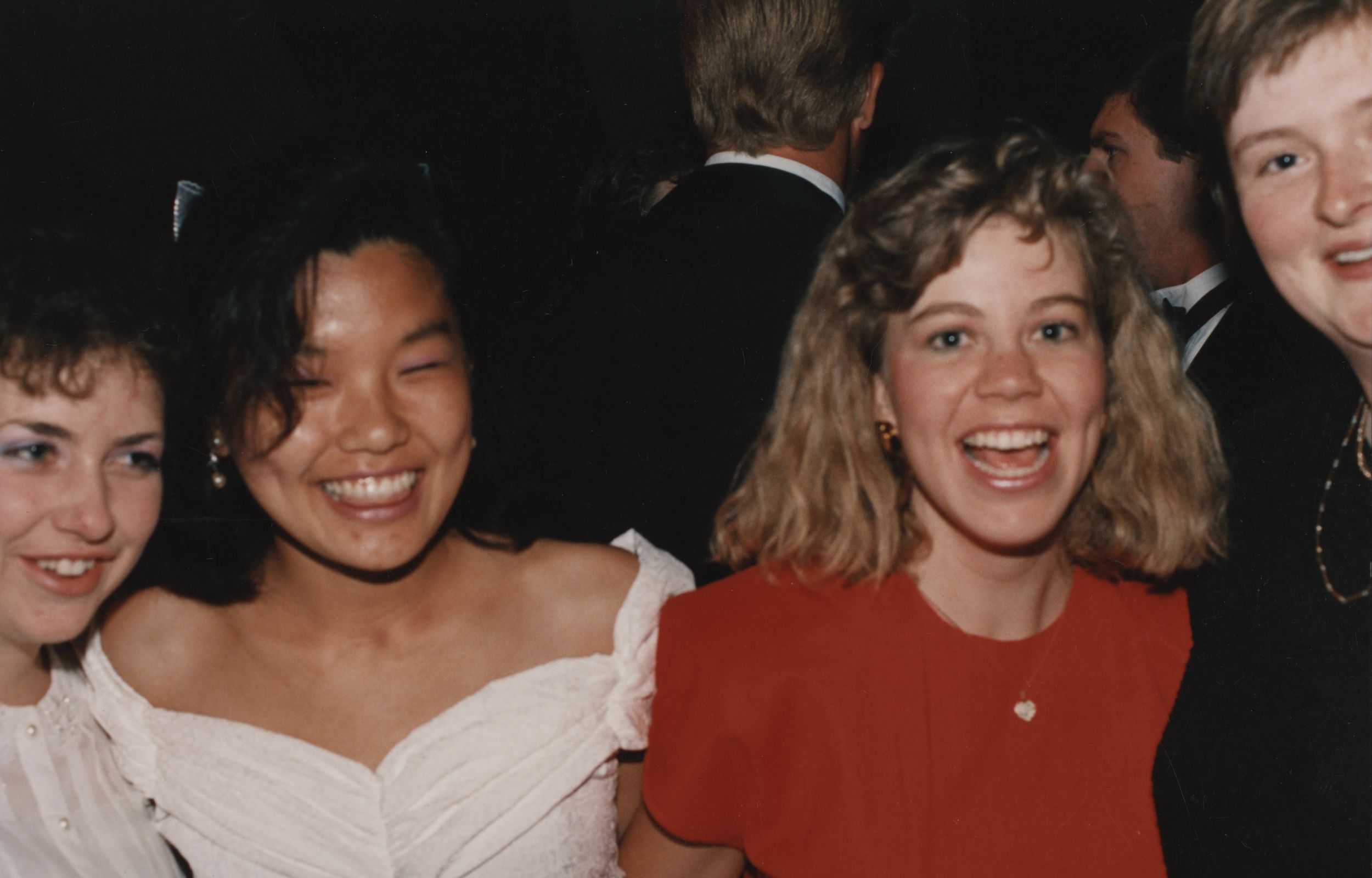 Women students in the 1980s.