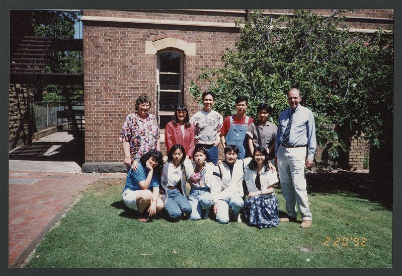 Trinity College Foundations Studies students in the early 90s.